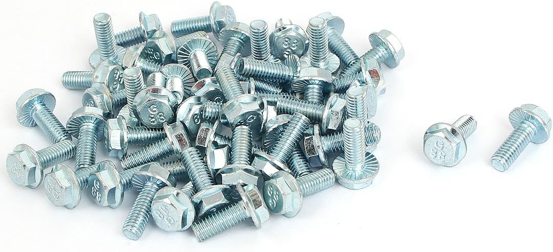 a15121600ux0664 M6x16mm Grade 8.8 Metric Serrated Hex Flange Screws Bolts