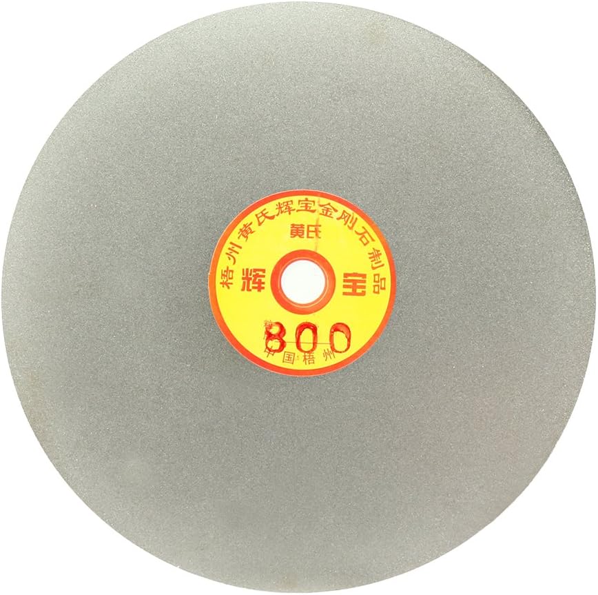 180mm 7-inch Grit 800 Diamond Coated Flat Lap Disk Wheel Grinding Sanding Disc