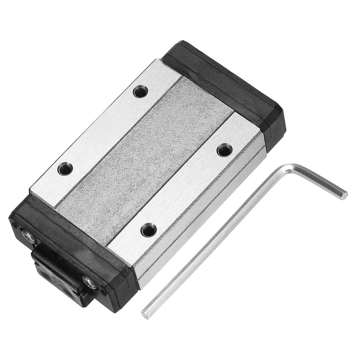 MGN15H Linear Bearing Sliding Carriage Block with Mini Guide and Wrench for 15mm Linear Motion Slide Rail Guide, 3D Printer, CNC Machine