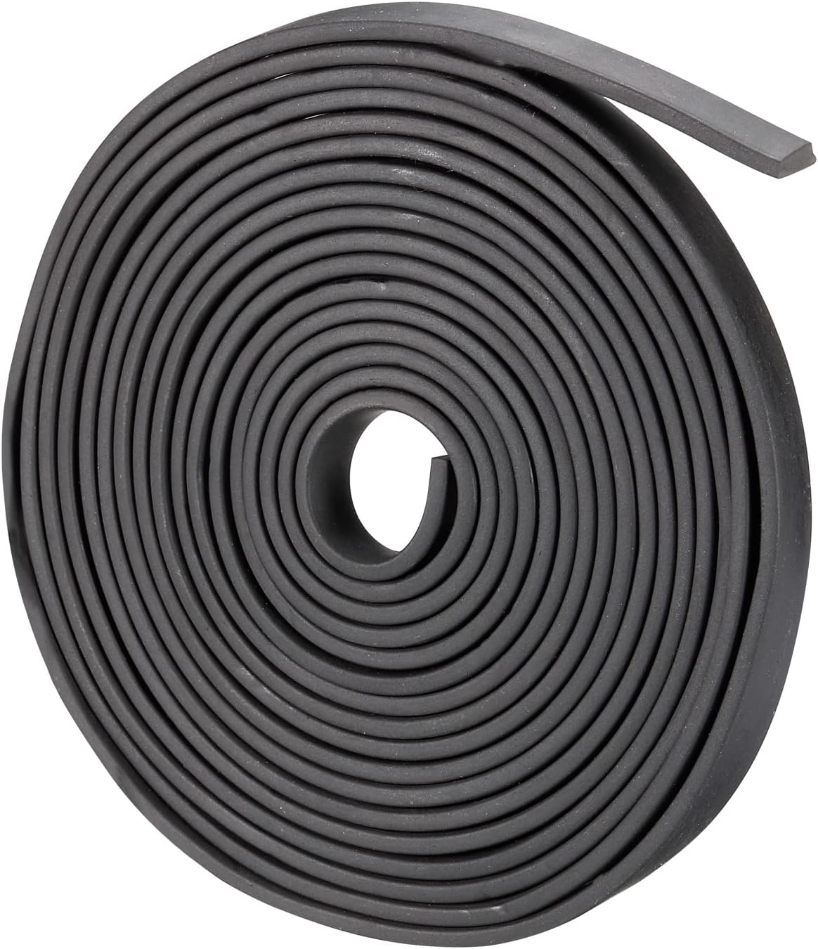 Neoprene Rubber Sheet Rolls 1/8" T x 0.39" W x 78.74" L, Solid Rubber Strips for DIY Gasket, Sealing Padding, Reduce Vibration Mat