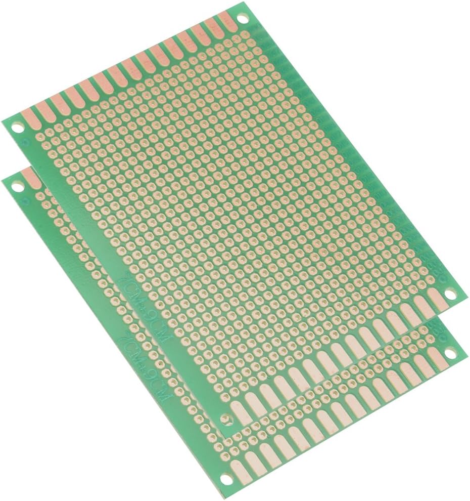 7x9cm Single Sided Universal Printed Circuit Board for DIY Soldering 2pcs