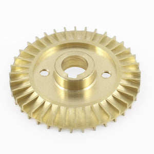 60mm x 12mm Diameter 36 Teeth Copper Tone Brass Water Pump Vane Wheel