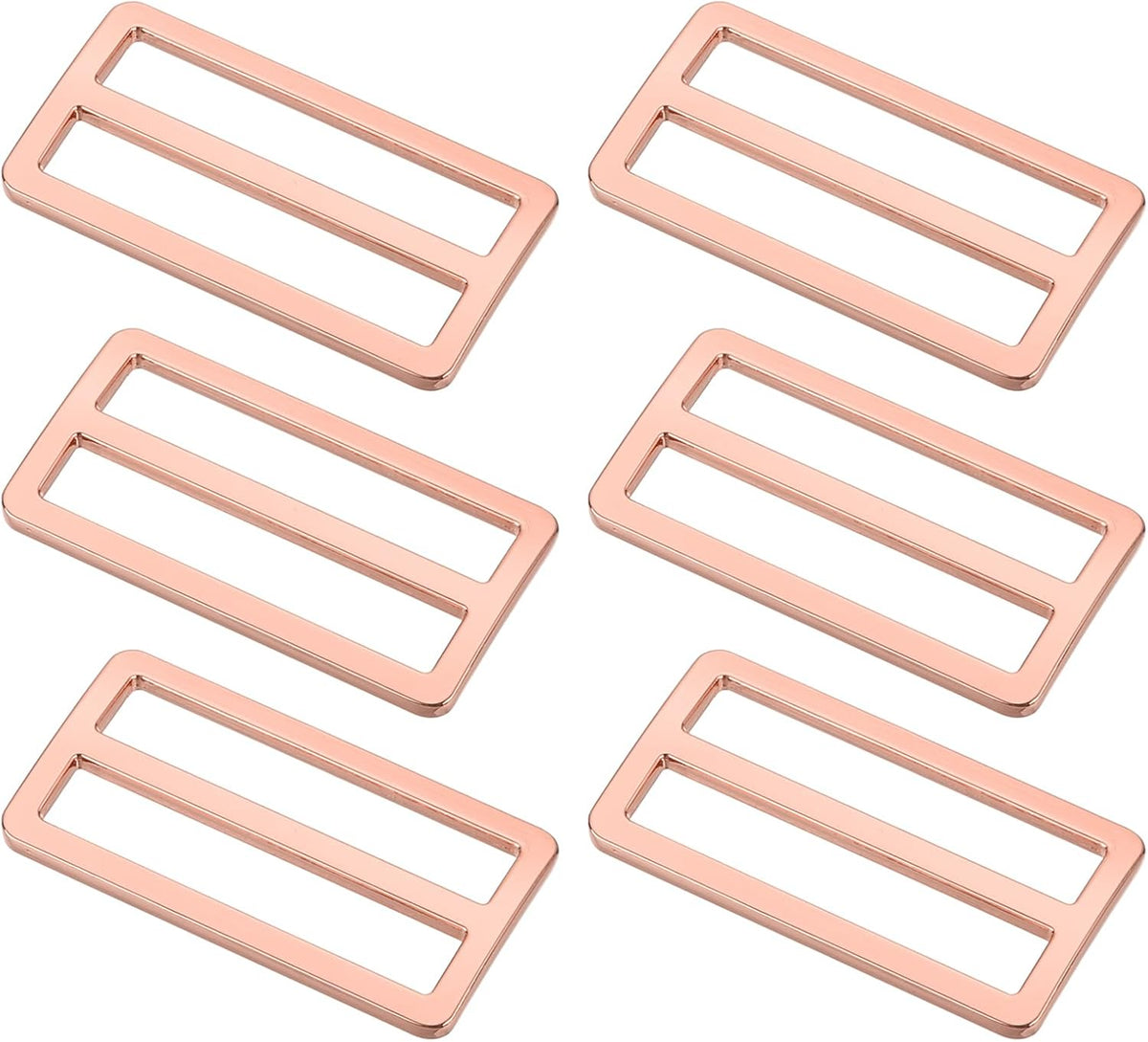 Metal Slide Buckles, Metal Zinc Alloy Adjustable Buckles, Flat Slide Strap Release Buckles for Strap