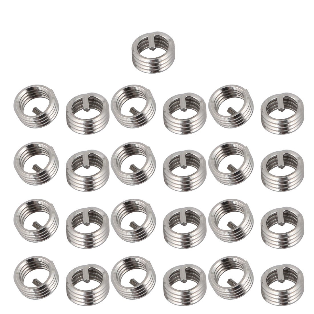 #10-32x0.19 304 Stainless Steel Helical Coil Wire Thread Insert 25pcs