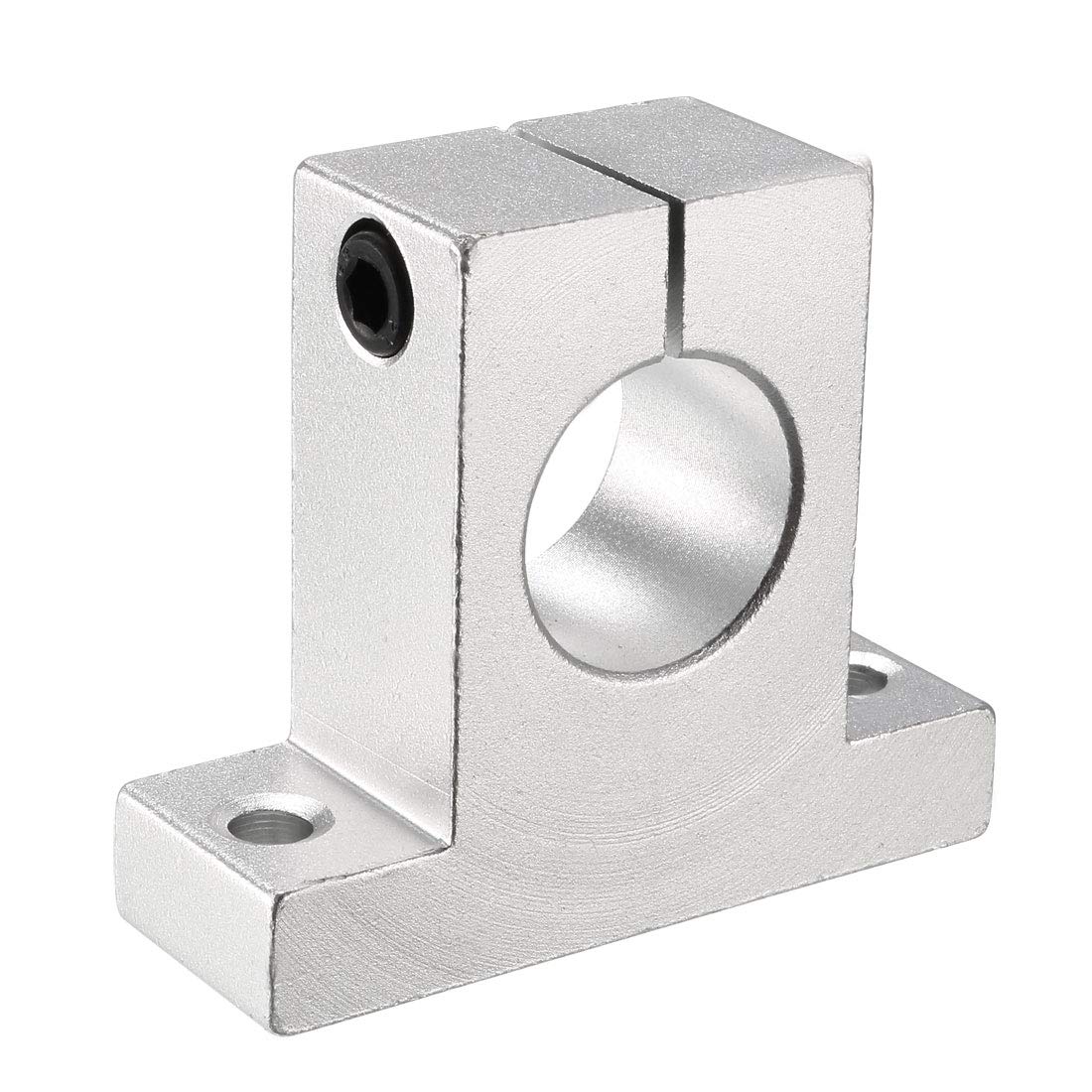 SK25 Aluminum Linear Motion Rail Clamping Rod Rail Guide Support for 25mm Diameter Shaft