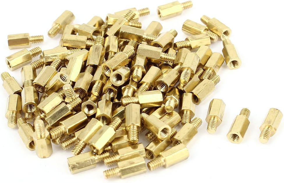 100 Pcs Standoff Hex Spacer Screw Nut M2x5 for CCTV Camera Parts