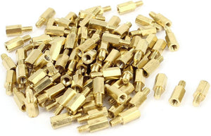 100 Pcs Standoff Hex Spacer Screw Nut M2x5 for CCTV Camera Parts