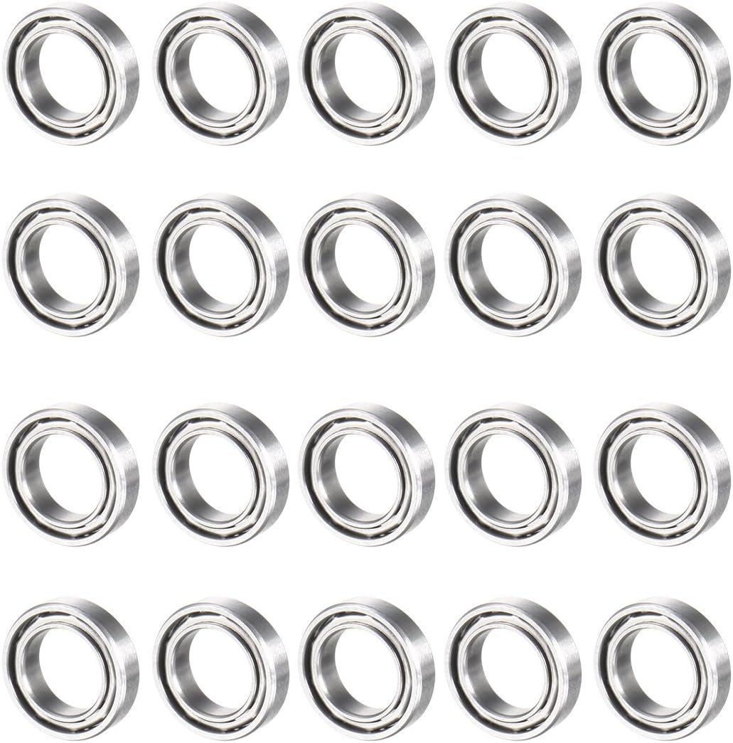 20pcs MR85ZZ 5mmx8mmx2.5mm Double Shielded Miniature Deep Groove Ball Bearing