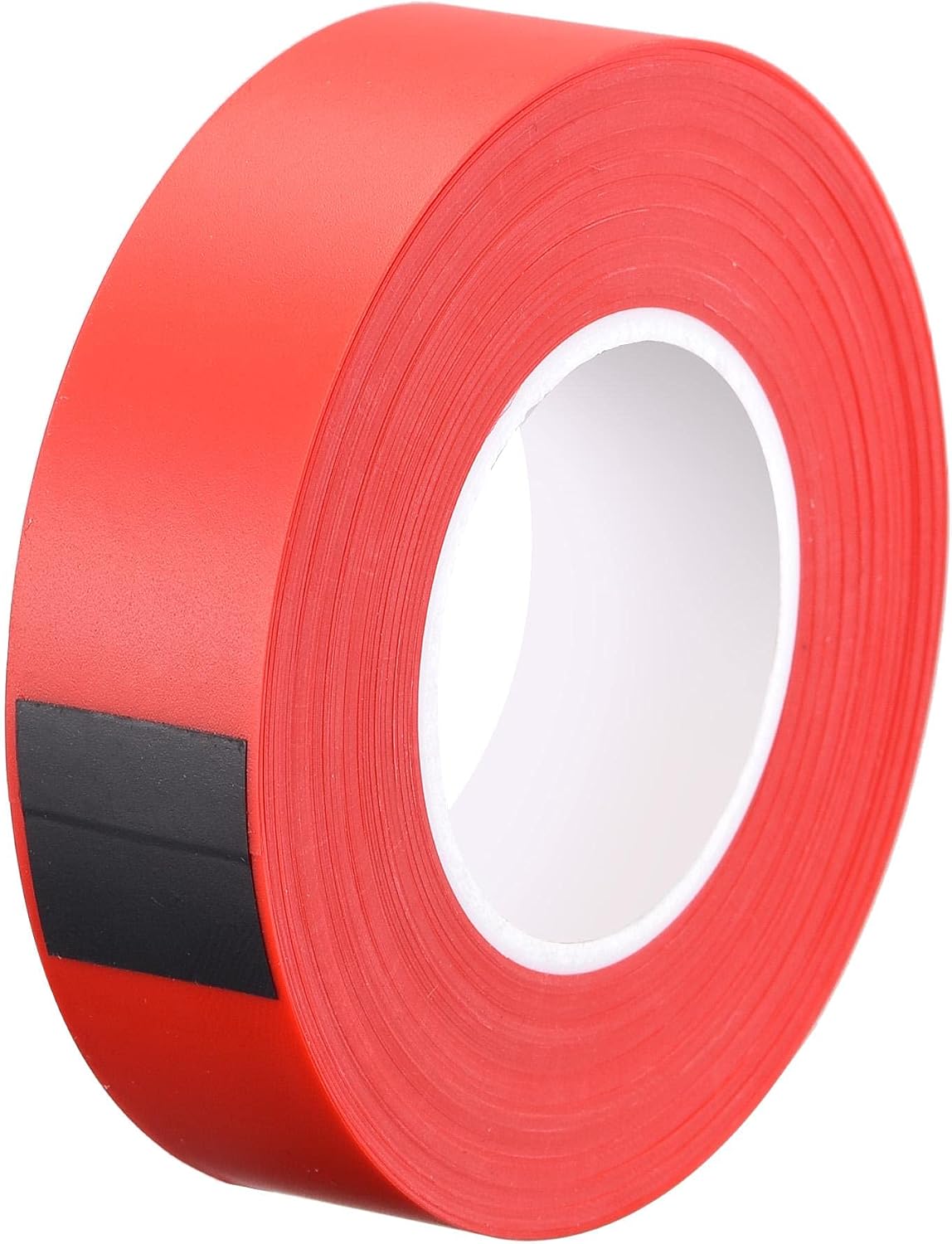PVC Flagging Tape 20mm x 20m/65.6ft Marking Tape Non-Adhesive Red