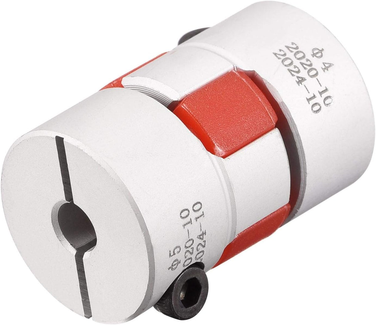 4mm to 5mm Bore L31xD20 Flexible Coupling Jaw Coupler Shaft Joint for Servo Motor