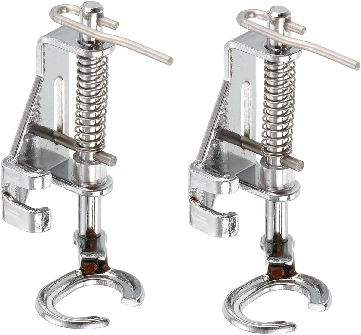4021L-07 Open Toe Free Motion Darning Quilting Embroidery Sewing Machine Presser Foot, Sewing Machine Replace Accessories, 2Pcs