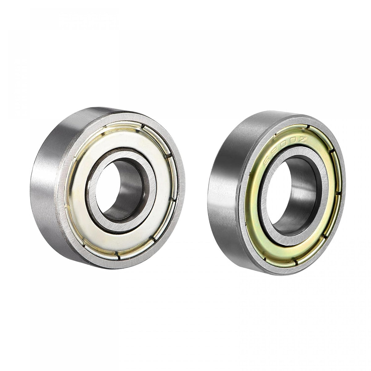 4pcs 8x22x7mm, 10x22x6mm Deep Groove Ball Bearings Double Shielded