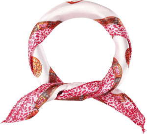 Women's Neckerchief Small Lightweight Scarves Headband Square Scarf