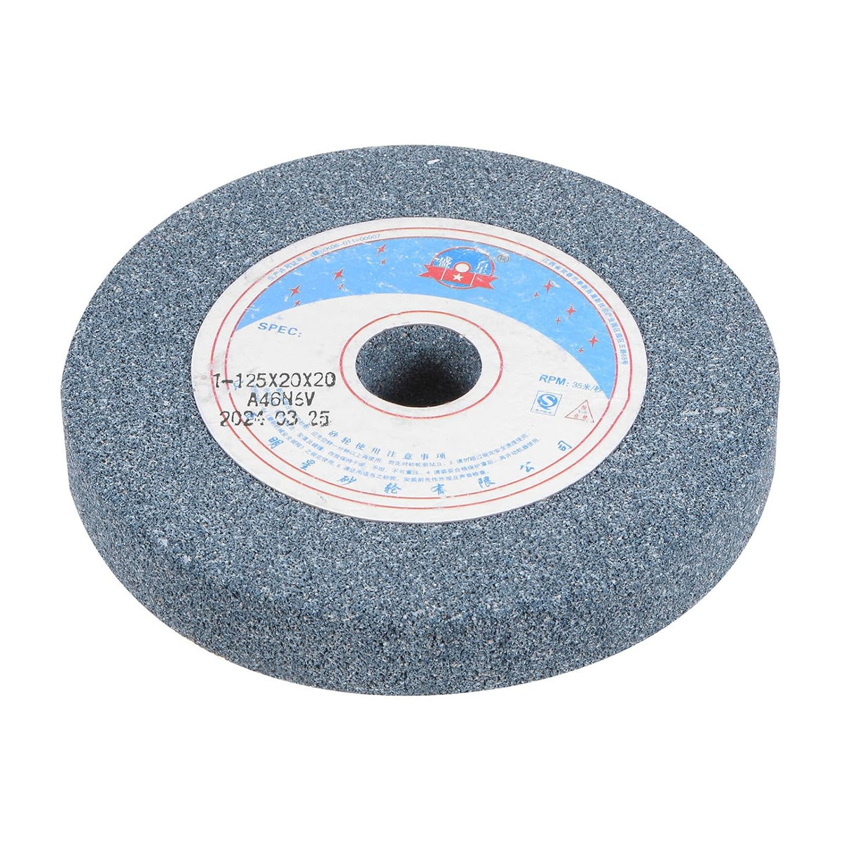 5-Inch Bench Grinding Wheels Aluminum Oxide 46 Grits Surface Grinding Ceramic Tools