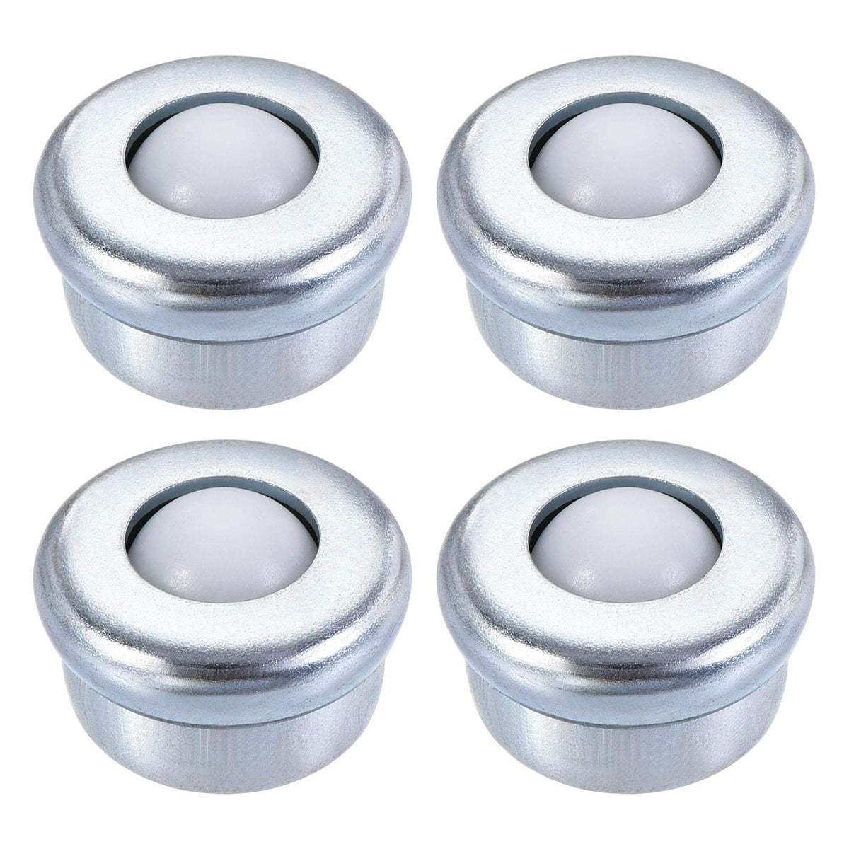 Ball Transfer Bearing Unit 8mm 6.6Lbs Nylon Drop-in Type for Transmission Pack of 4