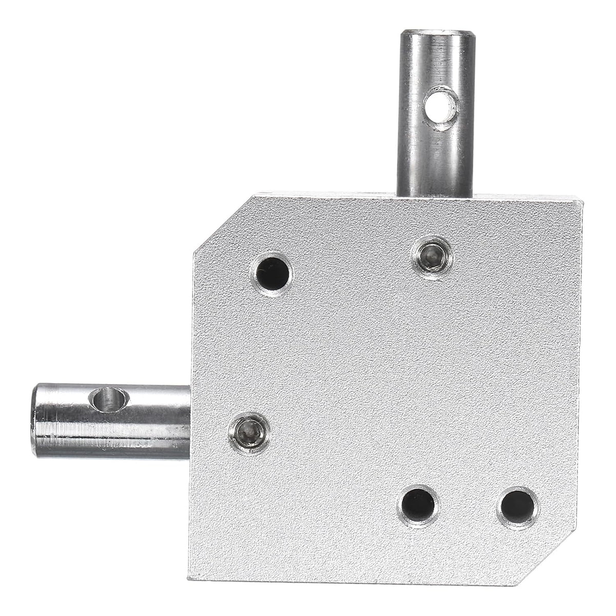 Tapered Bevel Gear Box 1:1 Double Output Shaft 8mm Shaft 1 Module 20 Teeth, Right Angle Drive Steering Gear Device for Simple Mechanical DIY Module (Round Bore)
