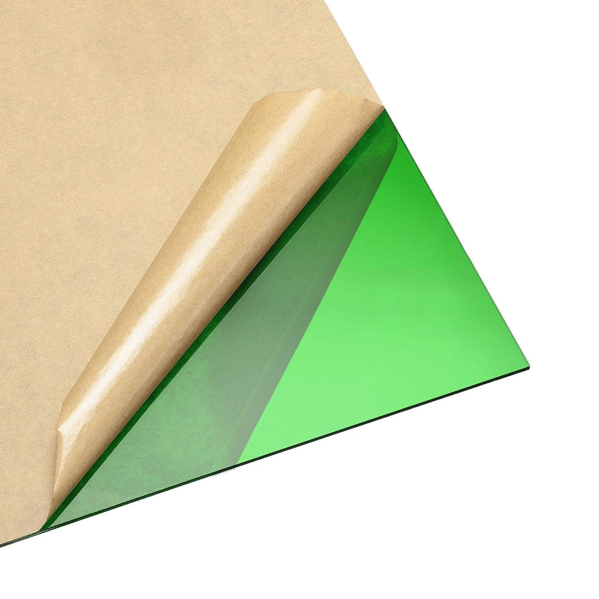 2pcs Dark Green Clear Cast Acrylic Sheet,12" x 12",3mm Thick,Plastic PMMA Acrylic Board for Signs Display Projects,Craft