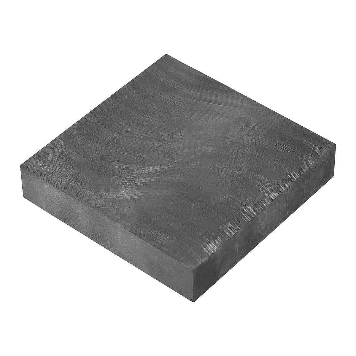Graphite Plate 100mmx100mmx20mm Graphite Blank Block for Experimental Electrode Electrolysis Electroplating Black 1pcs