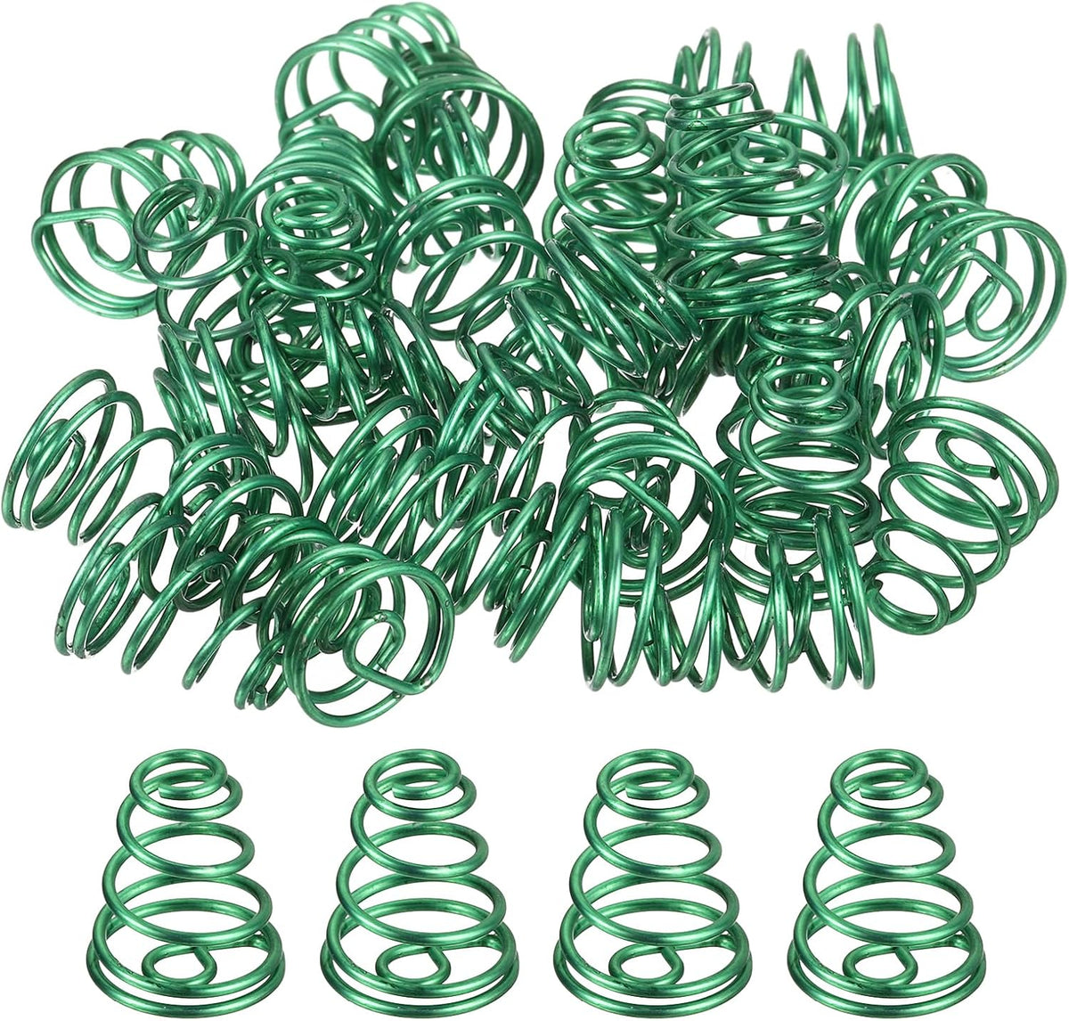 LinkMejor Spiral Bead Cages Pendant, Stone Holder Necklace Hollow Cage Pendants for Jewelry Making Crafting