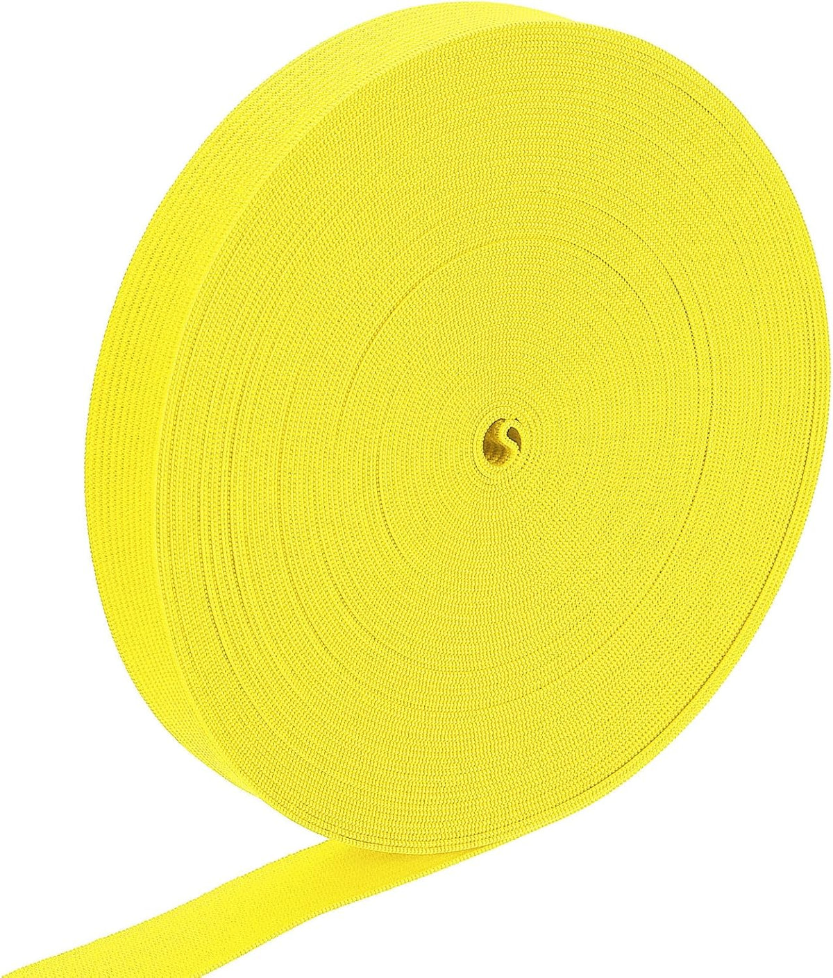 LinkMejor Elastic Band, 0.7" x 15 Yard Stretch Knit Elastic Bands Fabric Elastic Band for Sewing, Wigs, Waistband, Pants, Craft DIY (Light Yellow)
