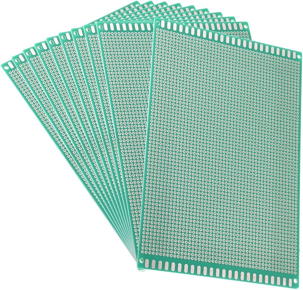 12x18cm Single Sided Universal Printed Circuit Board for DIY Soldering 10pcs