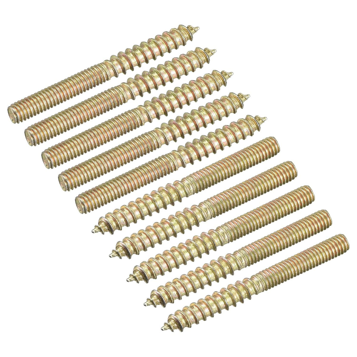 M4x40mm Hanger Bolts, 30pcs Double Ended Thread Dowel Screws for Wood Furniture Connecting