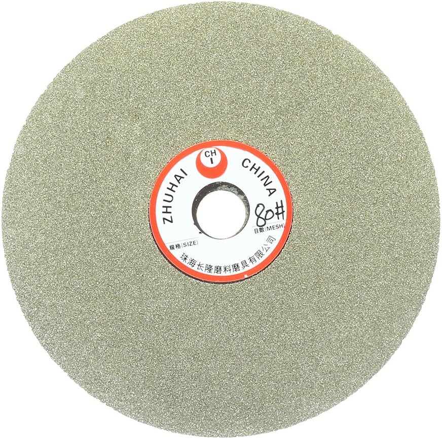 6-inch Grit 80 Diamond Coated Flat Lap Wheel Grinding Disc Polishing Tool