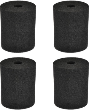 Cup Turner Foam, Flexible Insert Tumbler Turner Foam Black 75x72x90mm for 3/4 Inch PVC Pipe Tumbler 10oz-40oz 4 Pcs