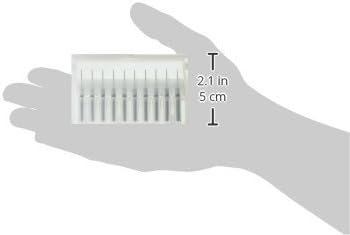 Potongan Bor Mikro Tungsten Karbida 10 Pcs, Panjang 0.7mm, Spiral Flute