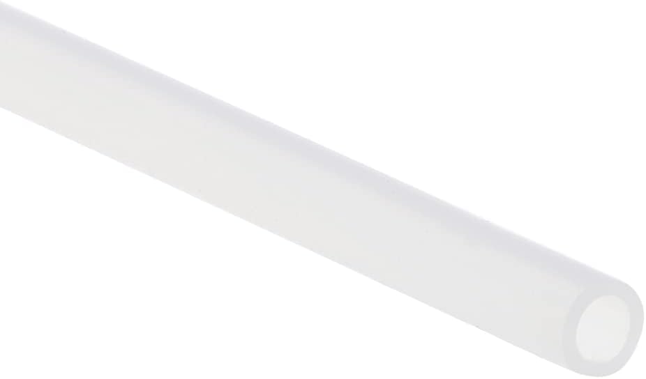 Silicone Tubing, 3/16"(5mm) ID x 9/32"(7mm) OD 5ft Rubber Tube Air Hose Water Pipe for Pump Transfer Translucent