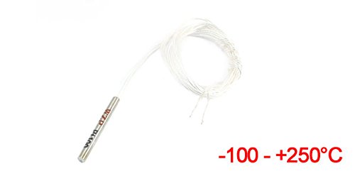 PT100-tyyppi -100–250C lämpötilaanturi lämpömittari vastus 1M