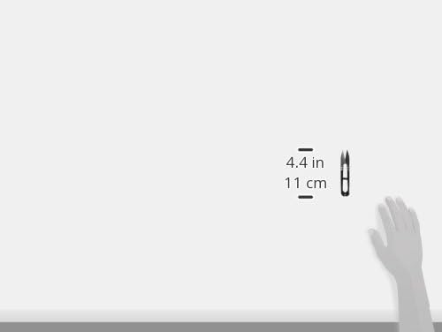 مقصات خياطة مرونة خيط نهاية حديدية مفرغة (قطعتين)