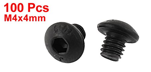 م3x22mm 10.9 اسطوانة رأس مفتاح مفتاح اسطواني من الفولاذ المعدني 100 قطعة