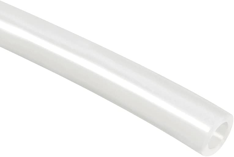 Silicone Tube 4mm ID X 6mm OD 16.4' Flexible Silicone Rubber Tubing Water Air Hose Pipe Translucent for Pump Transfer