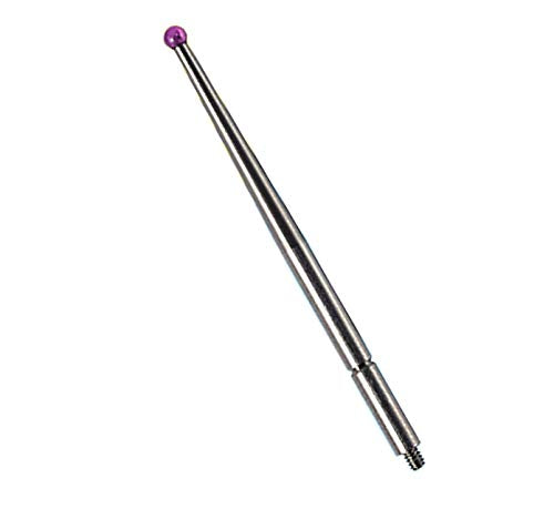 LinkMejor punkty kontaktowe do wskaźnika do testu diala 2mm średnicy kula rubinowa 44.5mm długa gwint M1.6 21CZA211