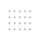 1mm Bearing Balls 304 Stainless Steel G100 Precision Balls 1500pcs
