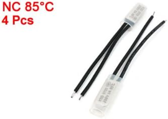 4 x Interruttore Termico Circuito Protettore 250V 5A 85C NC KSD9700
