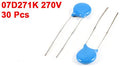 30 Pcs Radial Lead Voltage Dependent Resistor Varistors 270V 07D271K