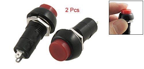a12031900ux0016 Momentary Dash AF- TIL N/O Rundsikring Trykknap, 2 stk. x AC 250V, 3 Amp