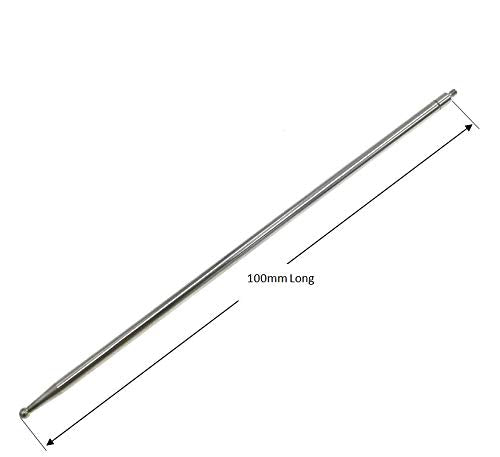 نقاط الاتصال LinkMejor لمؤشر اختبار الدial 2mm رؤوس كربيد طويلة 100mm ملف م1.4