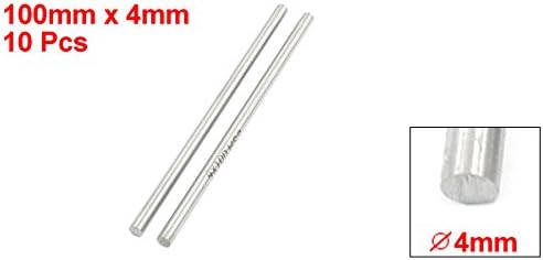 丸棒（10本セット）、100mm x 4mm