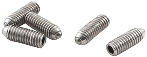 a14090300ux0149-DM Screw Thread Hex Socket Spring Ball Plunger, 8 mm Length, 3 mm Diameter (Pack of 5)