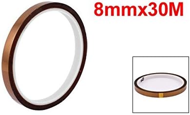 Tape Polyimide Tahan Panas 8mm 98ft Resistan Panas