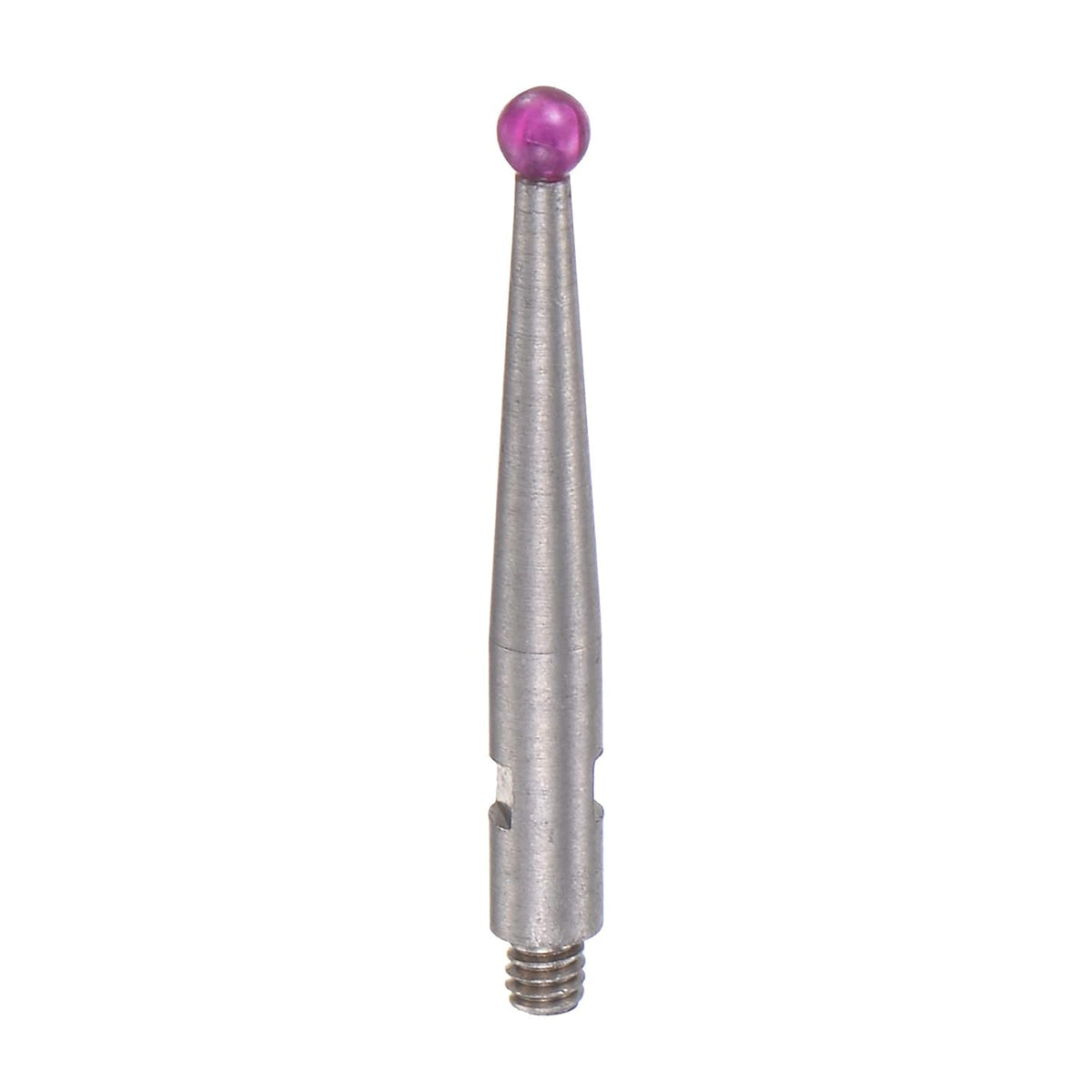Contact Point for Dial Test Indicator, 2mm Diameter Ball Tip M1.8x0.35 Thread 1.75" Length