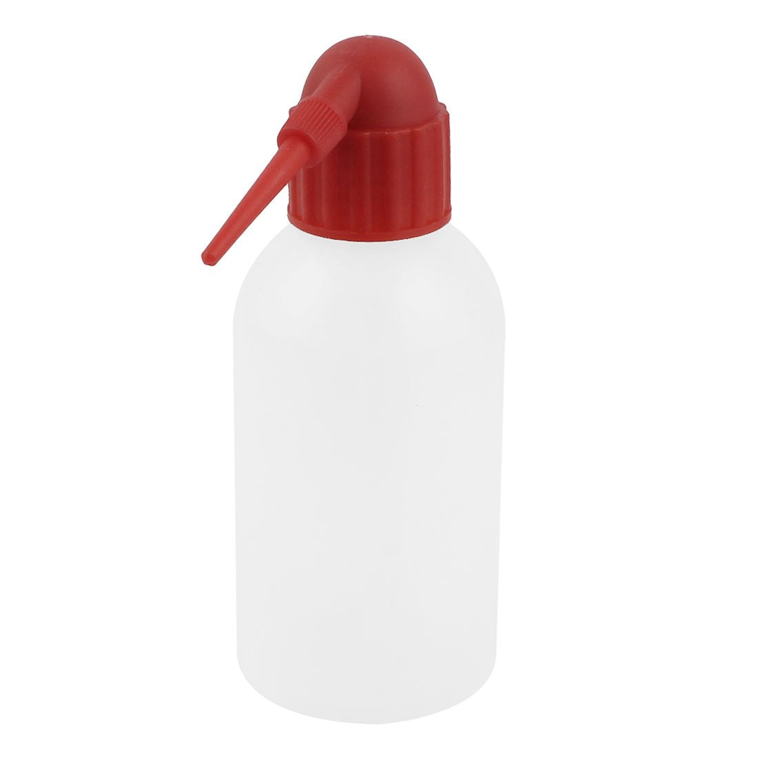 a14041900ux0687 Plastic Laboratory Measuring Squeeze Bottle 250ml Red Cap Clear White