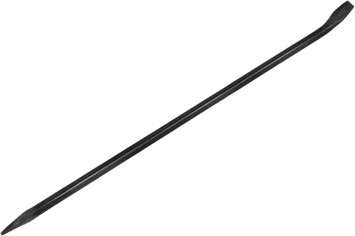 Hexagonal Connecting Bar Sleever Bar 16'' Steel Crowbar for Prying and Aligning with Chisel End