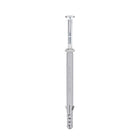 8x100mm Plastic Expansion Tube for Drywall with Screws Gray 30pcs
