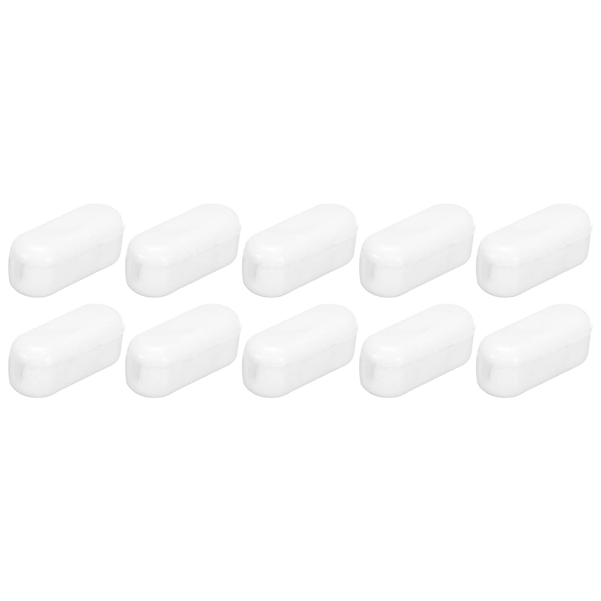 Blind Chain Connector 20Pcs Plastic Bead Ball Chain Cord Connectors for Roman Roller Shades Bead Blinds Curtain Beaded Chain Fit 4.5mm Bead White