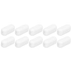 Blind Chain Connector 20Pcs Plastic Bead Ball Chain Cord Connectors for Roman Roller Shades Bead Blinds Curtain Beaded Chain Fit 4.5mm Bead White