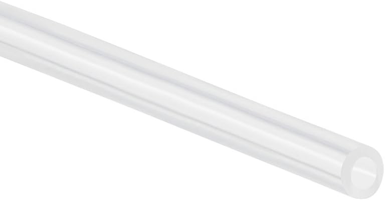 Silicone Tube 3mm /0.12" ID x 5mm/0.2"OD 3.3' Flexible Silicone Rubber Tubing Water Air Hose Pipe for Pump Transfer